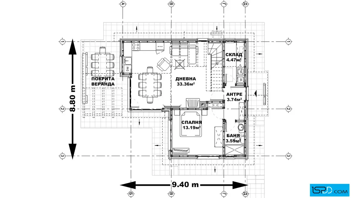 План на първи етаж