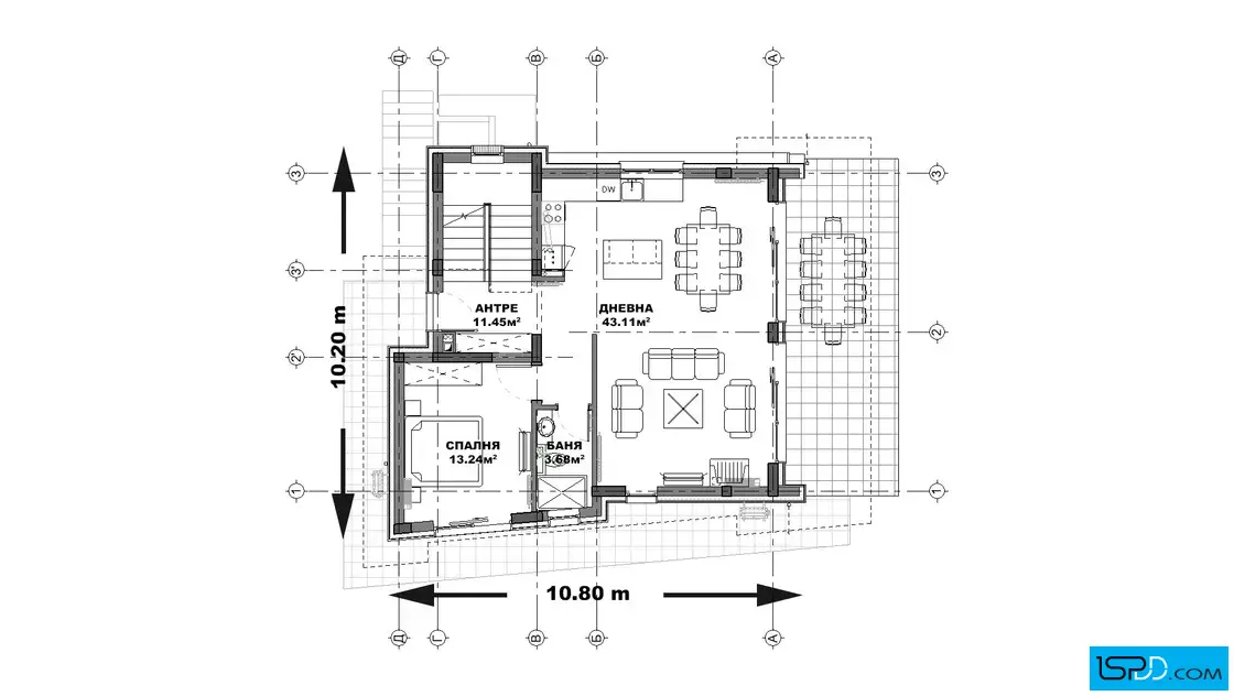 План на първи етаж