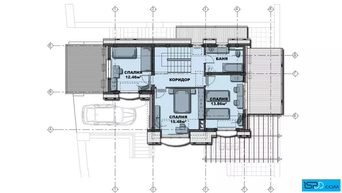 План на втори етаж