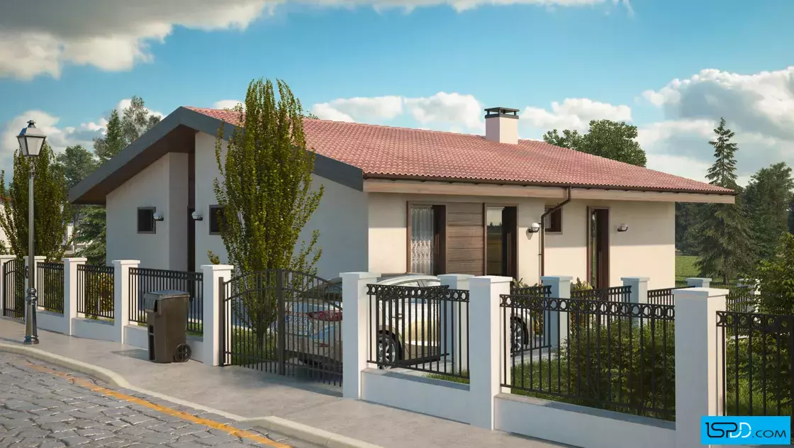 Проект на къща в общ. Елин Пелин