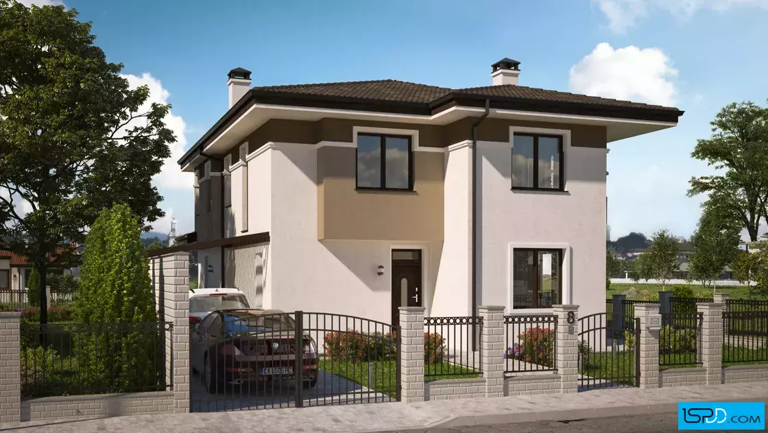 Проект на къща в гр. Бургас