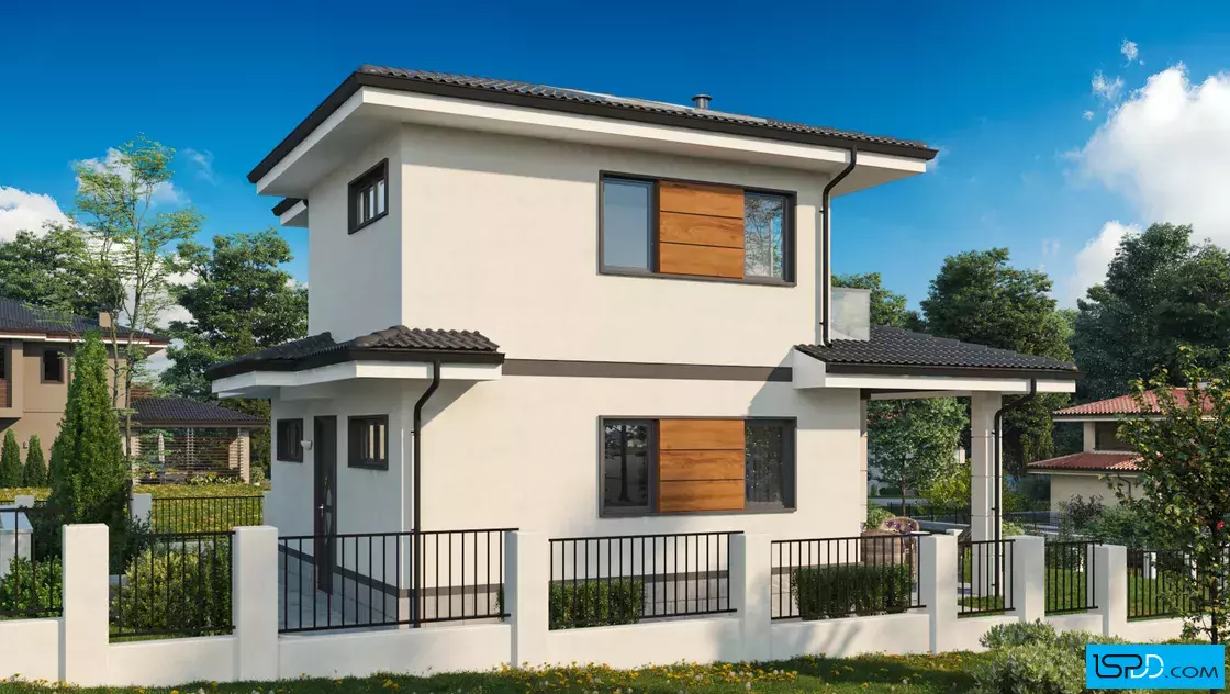 Проект на къща в с. Томпсън