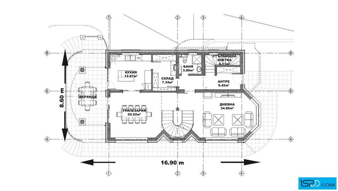 План на първи етаж