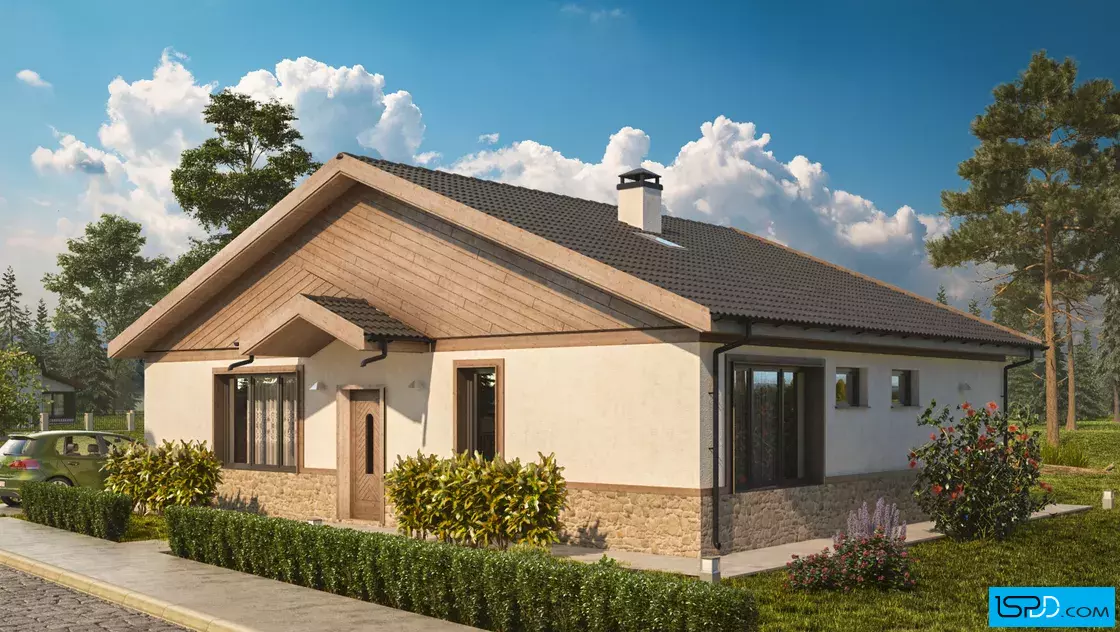 Проект на къща в с. Негован