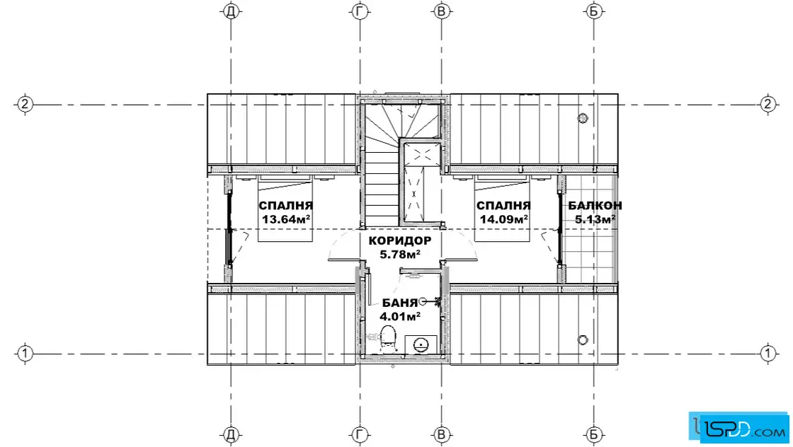 План на трети етаж План на трети етаж
