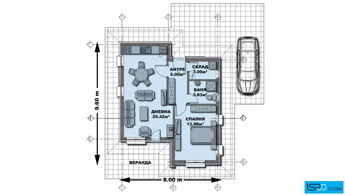 План на първи етаж