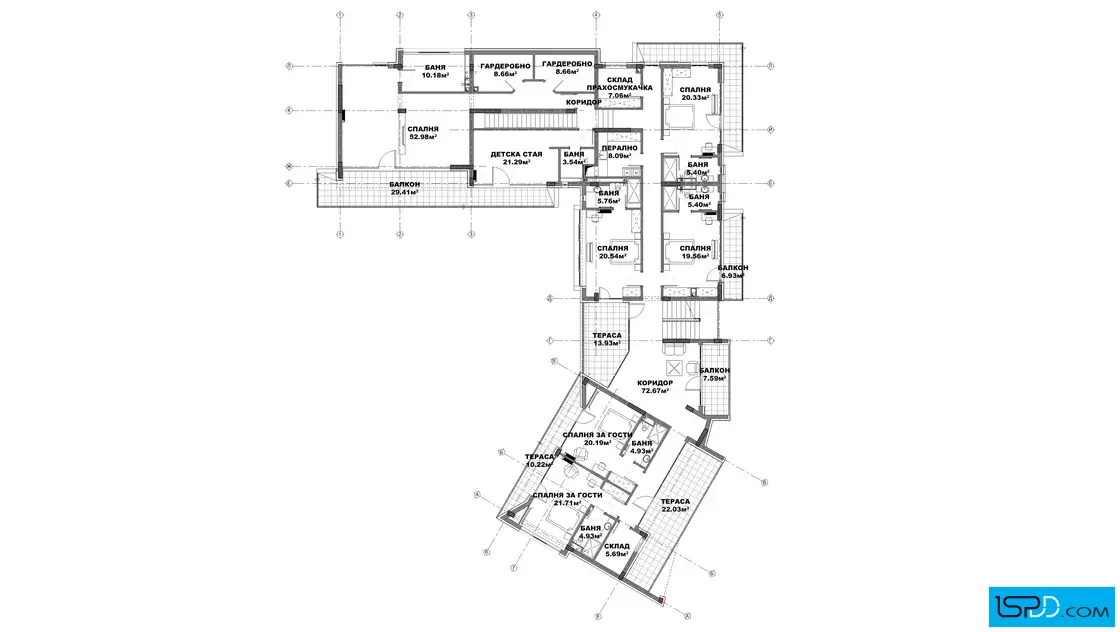 План на втори етаж