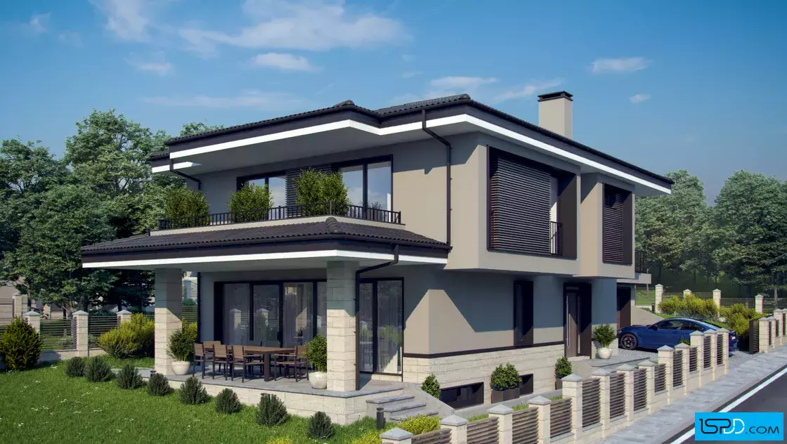 Проект на къща в гр. Банкя