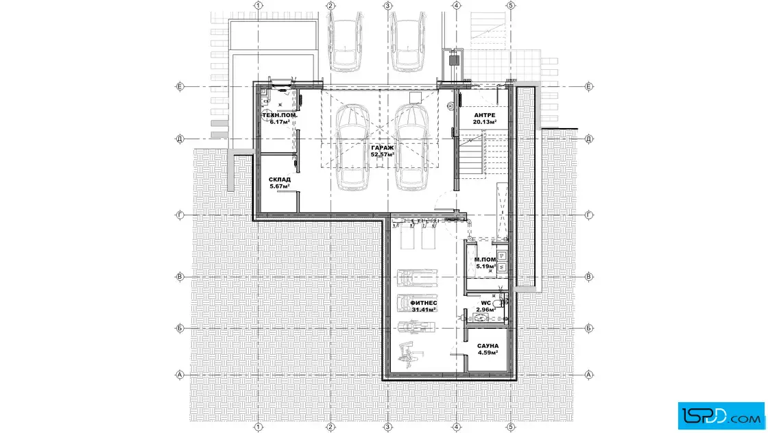 План на подземен етаж План на подземен етаж