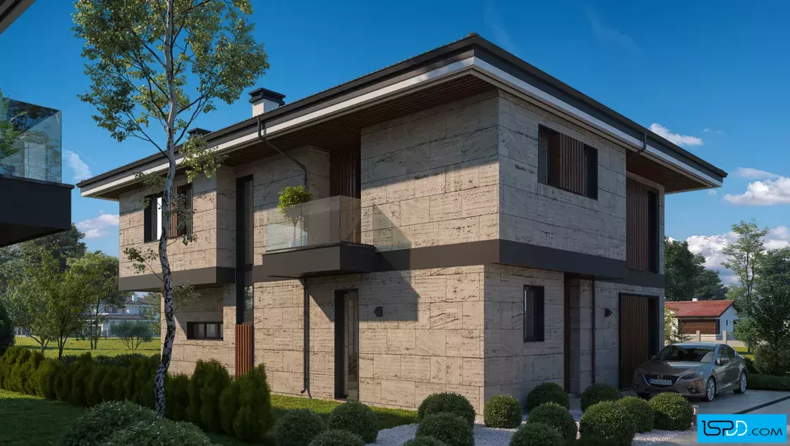 Проект на къща в м. Косанин дол, гр. София