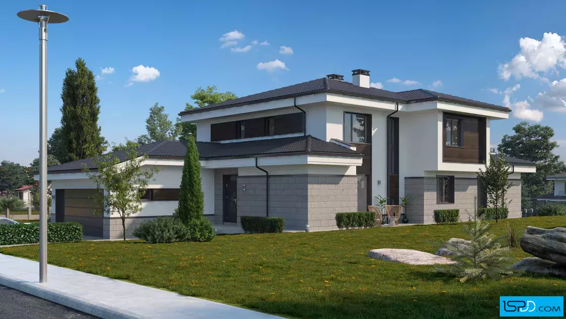 Проект на къща в гр. Банкя