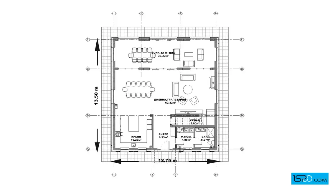 План на първи етаж