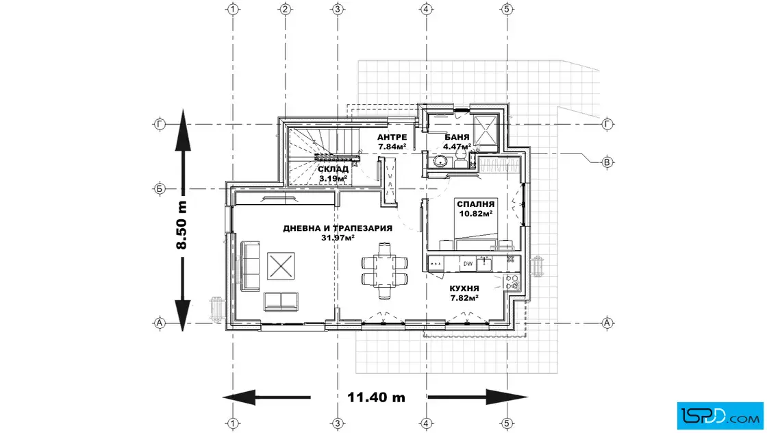 План на първи етаж План на първи етаж