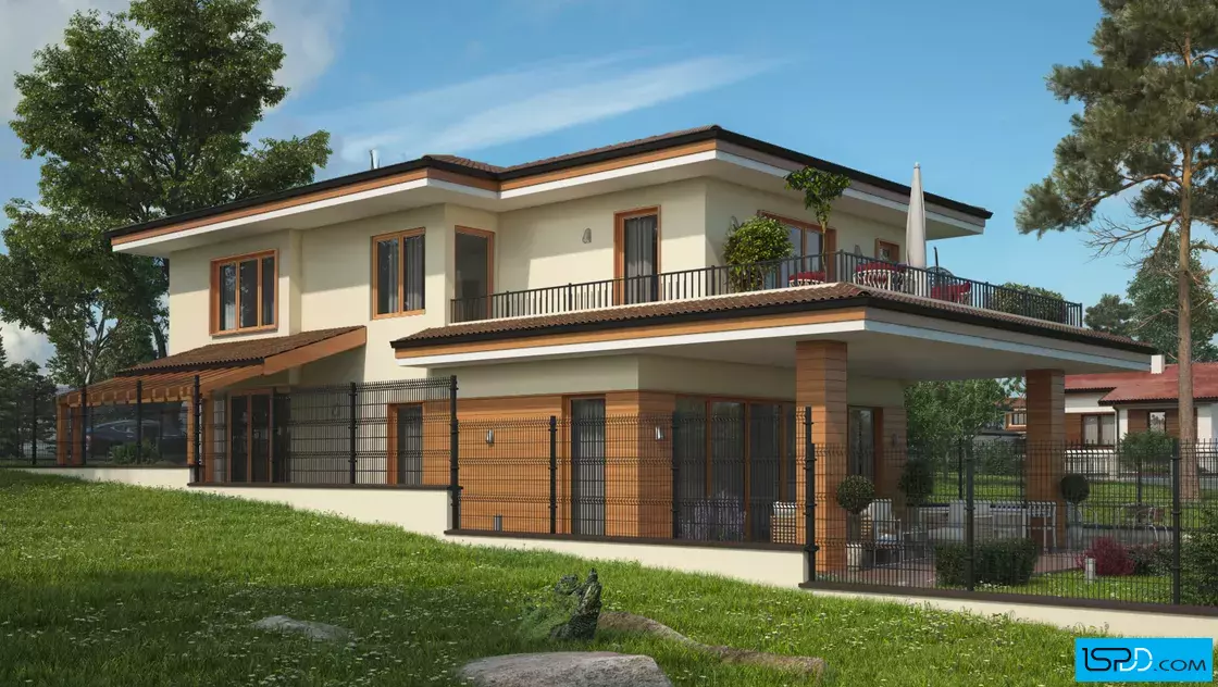 Проект на къща в общ. Елин Пелин