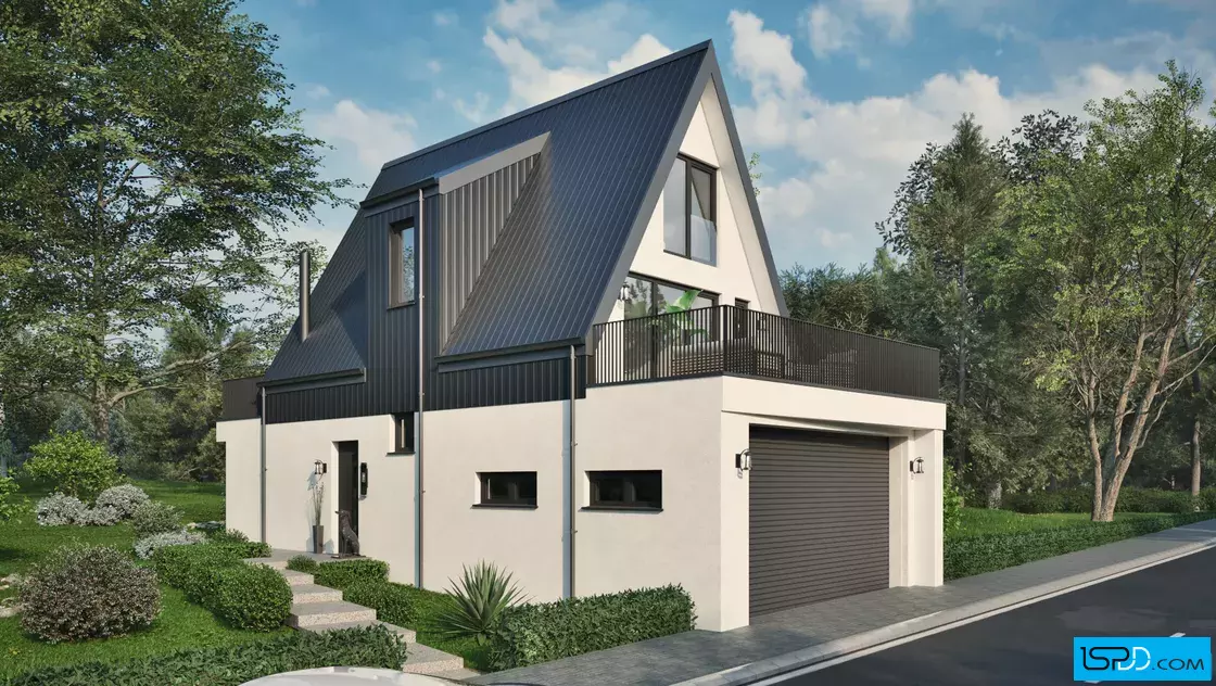 Проект на къща в гр. София