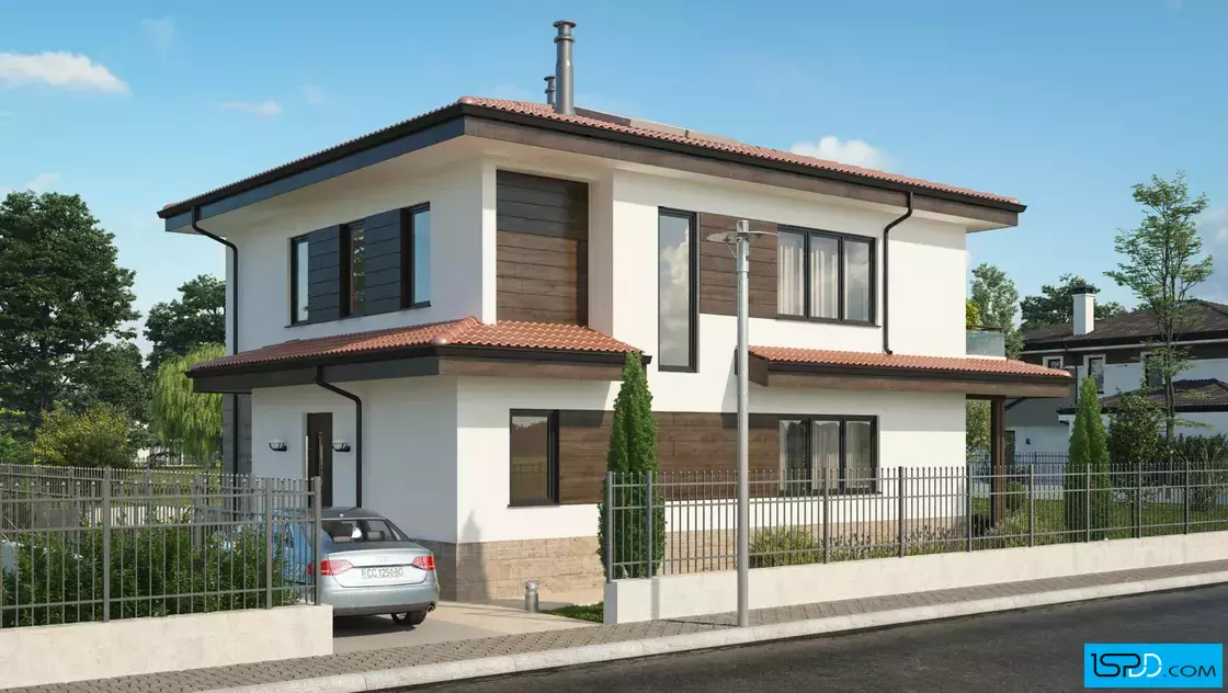 Проект на къща в с. Ярлово