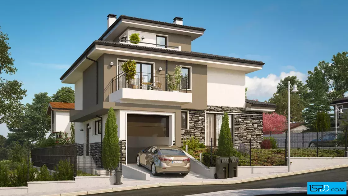 Проект на къща в гр. София