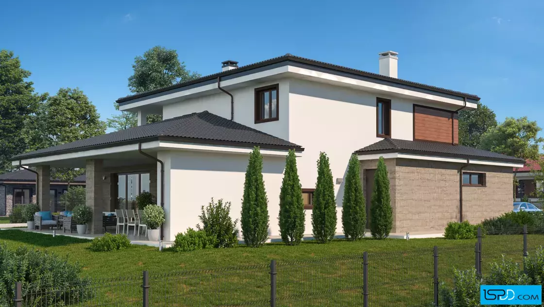 Проект на къща в с. Гергини