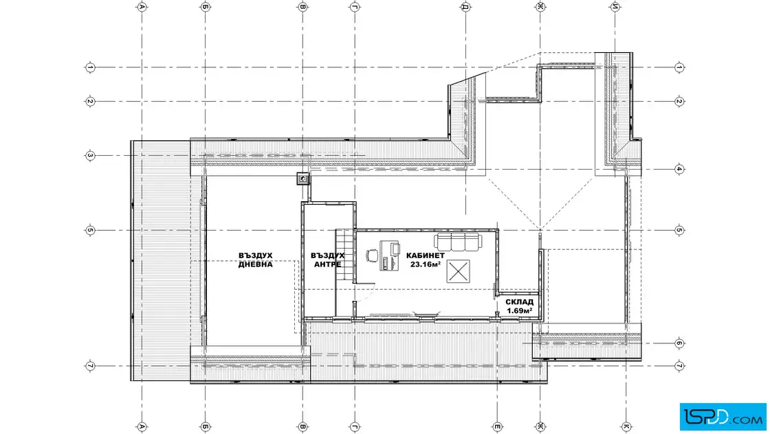 План на втори етаж