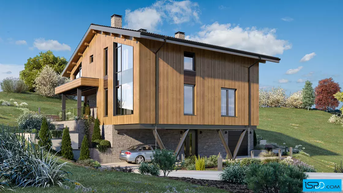 Проект на къща в с. Гуцал