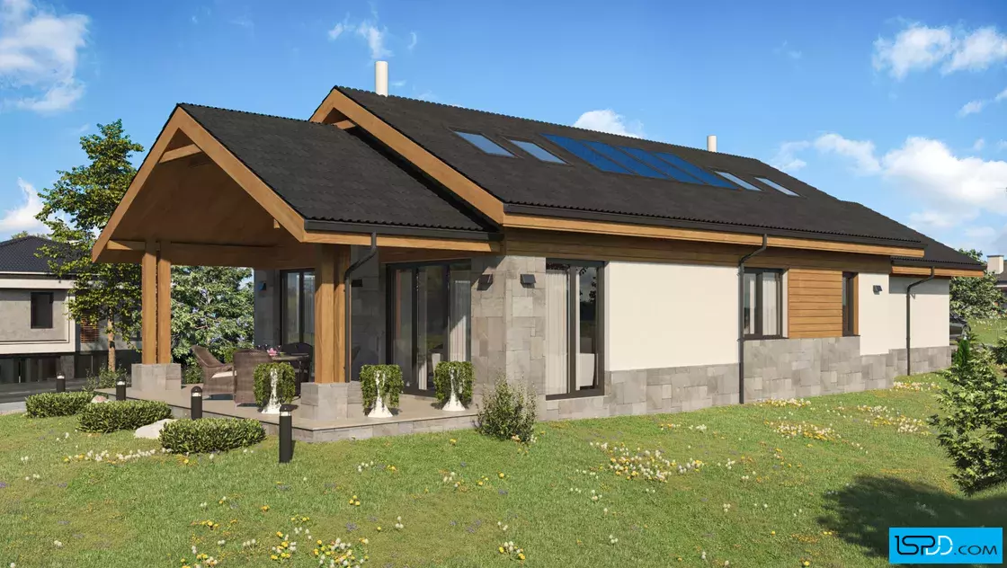 Проект на къща в гр. Нови Искър