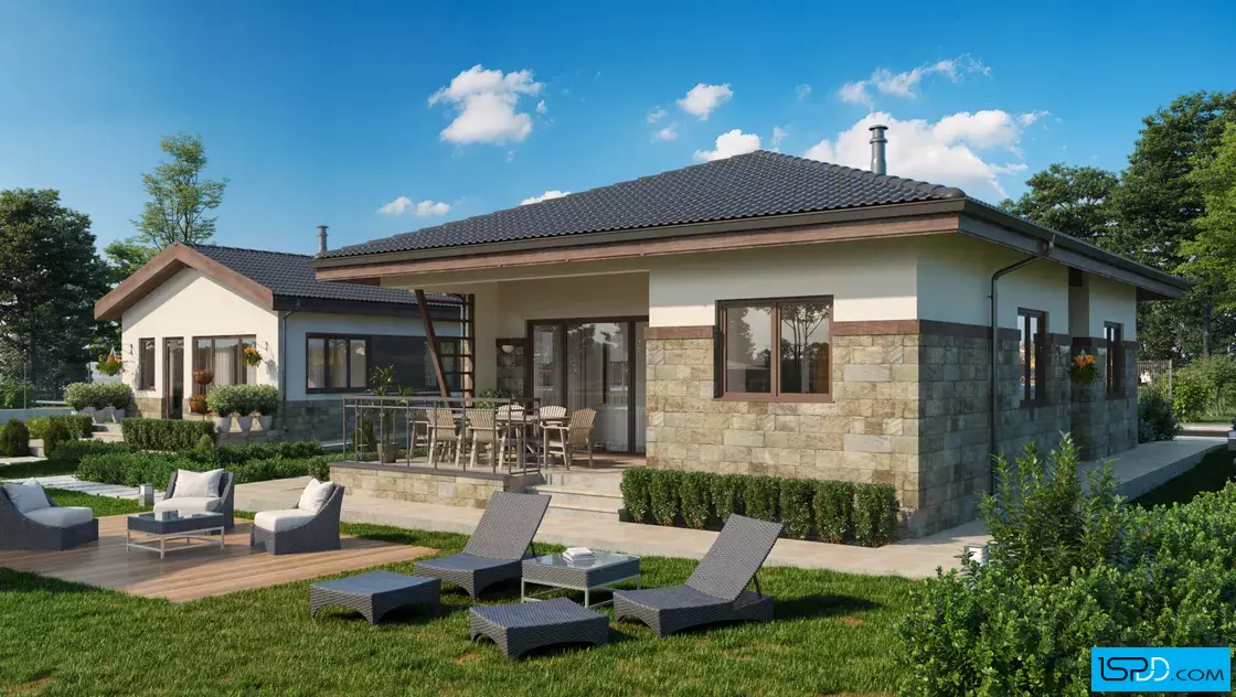 Проект на къща в с. Долна Диканя