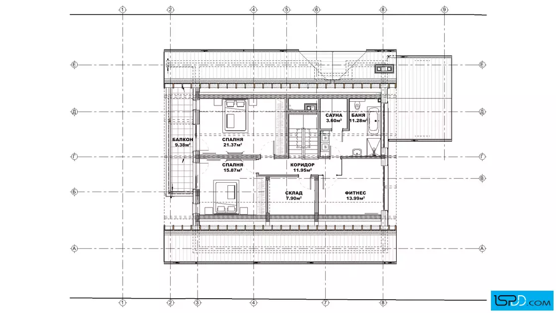 План на втори етаж