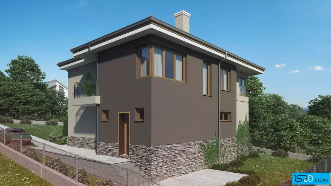 Проект на къща в гр. София