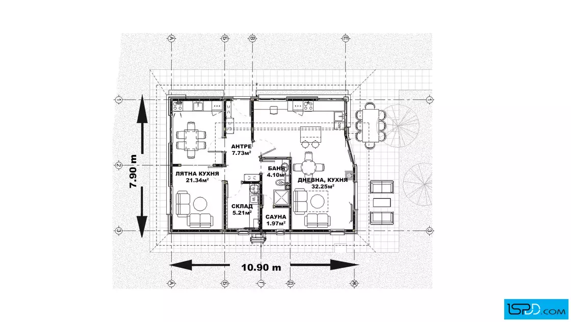 План на първи етаж