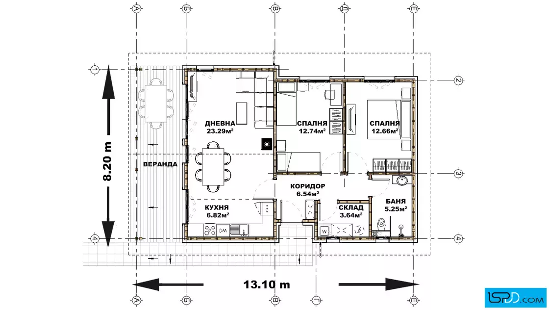 План на първи етаж