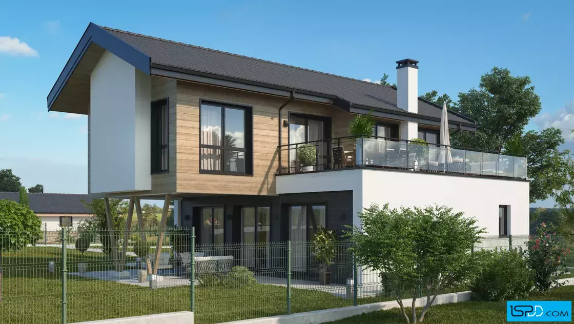 Проект на къща в с.Рупките