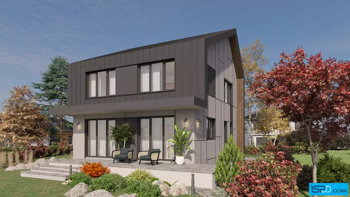 Проект на къща в с. Саранци