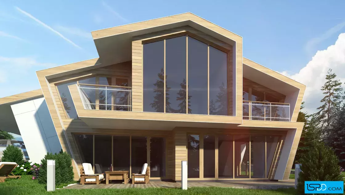 Проект на къща в гр. Вайдринг