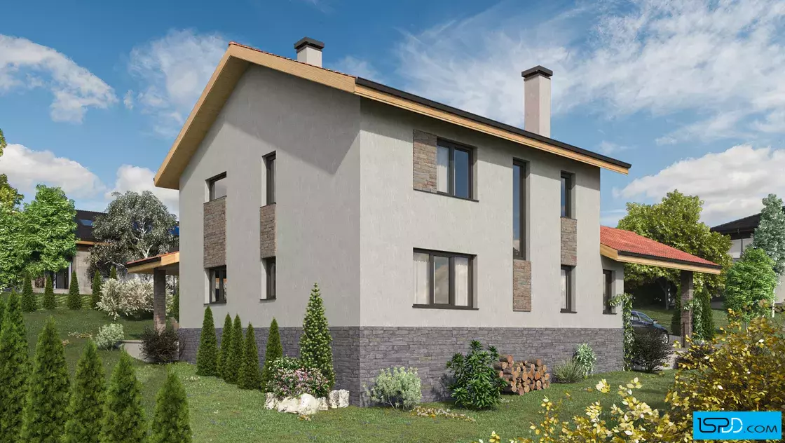 Проект на къща в с. Железница