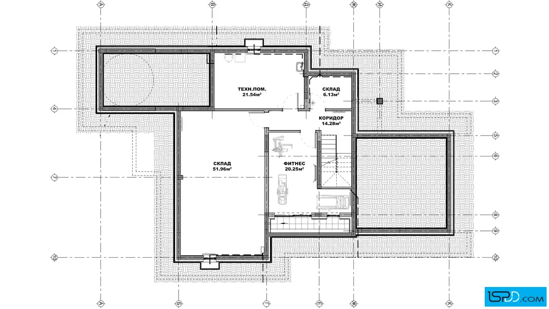 План на подземен етаж