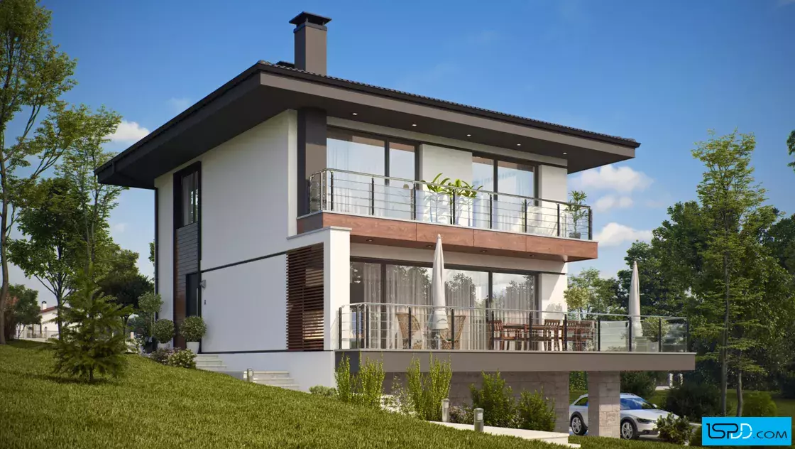 Проект на къща в с. Рударци