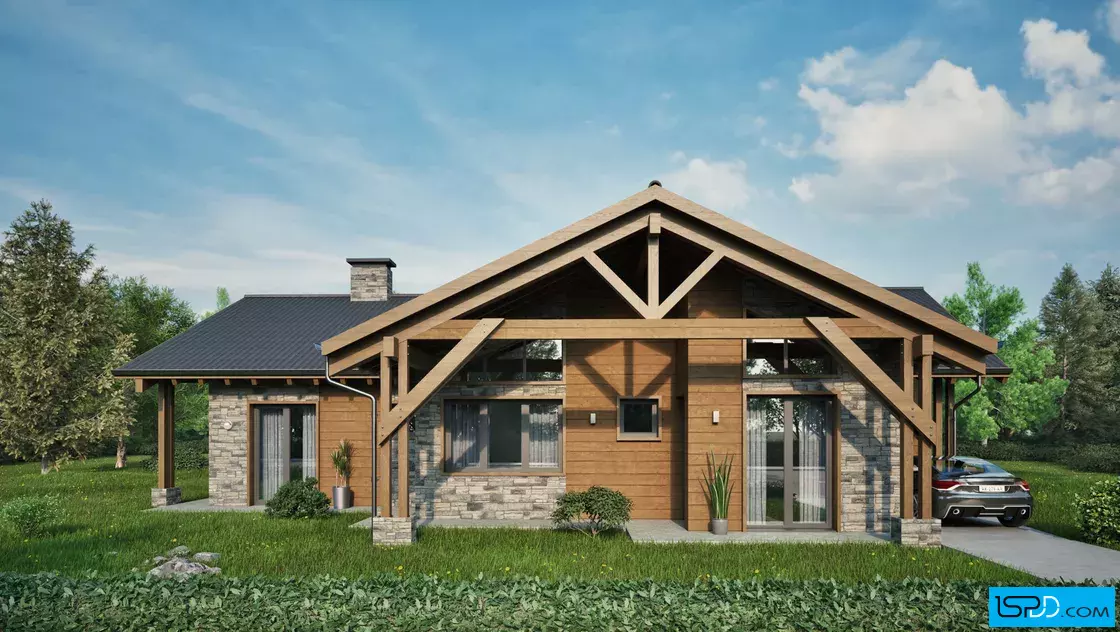 Проект на къща в гр. Банско