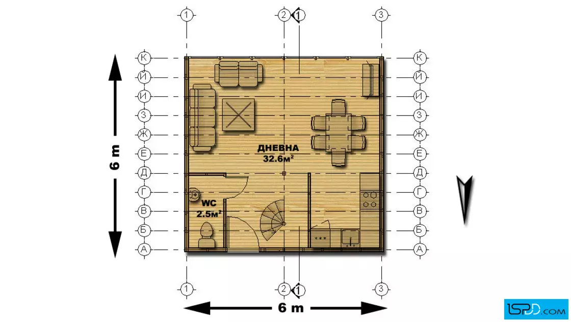 План на първи етаж