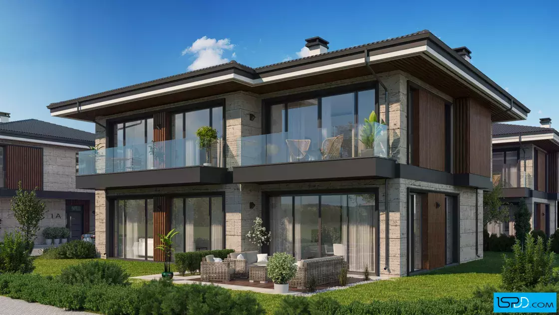 Проект на къща в м. Косанин дол, гр. София