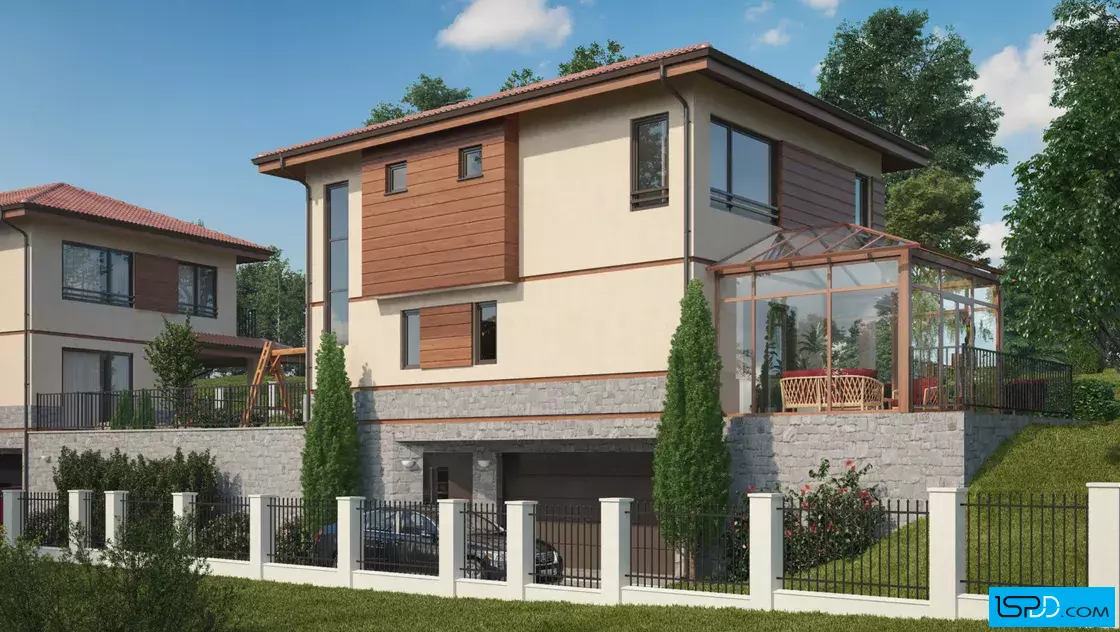 Проект на къща в гр. София