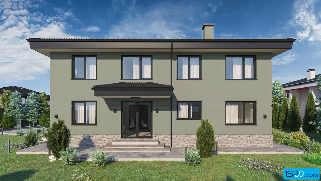 Проект на къща в гр. Панагюрище