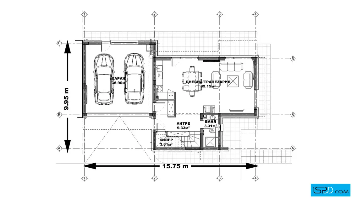 План на първи етаж