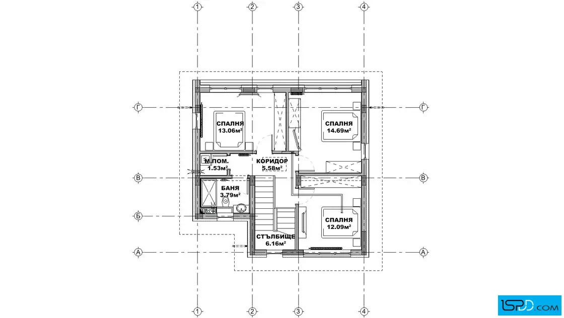 План на втори етаж