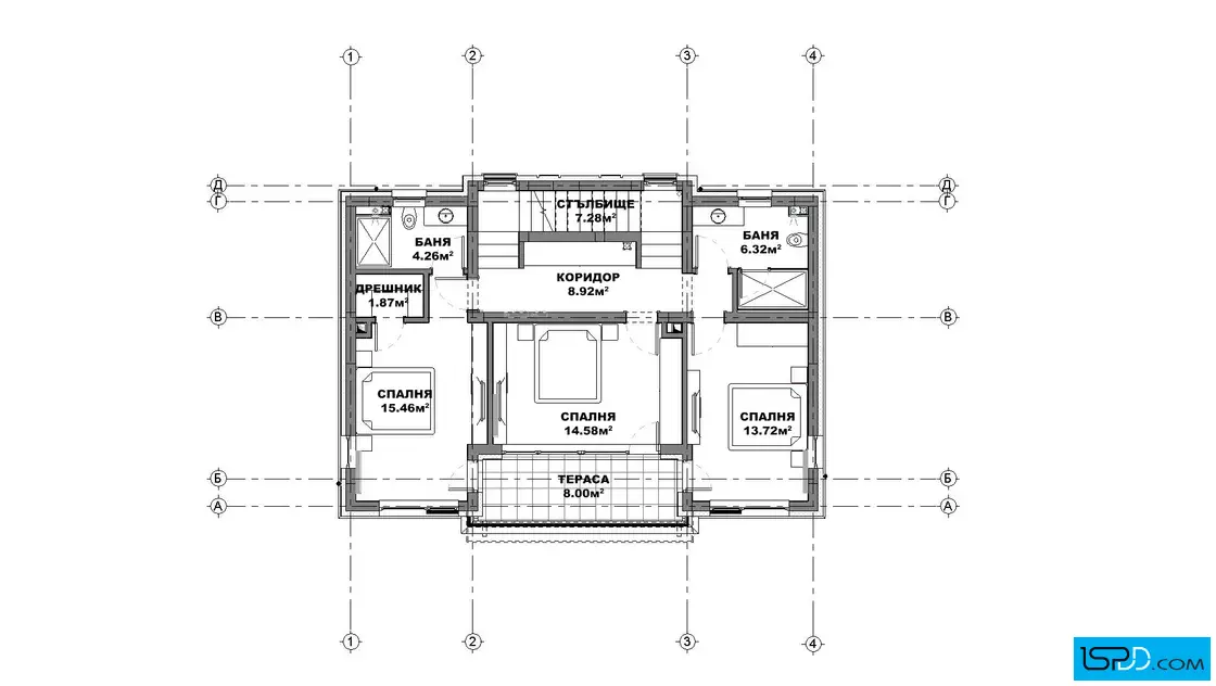 План на втори етаж