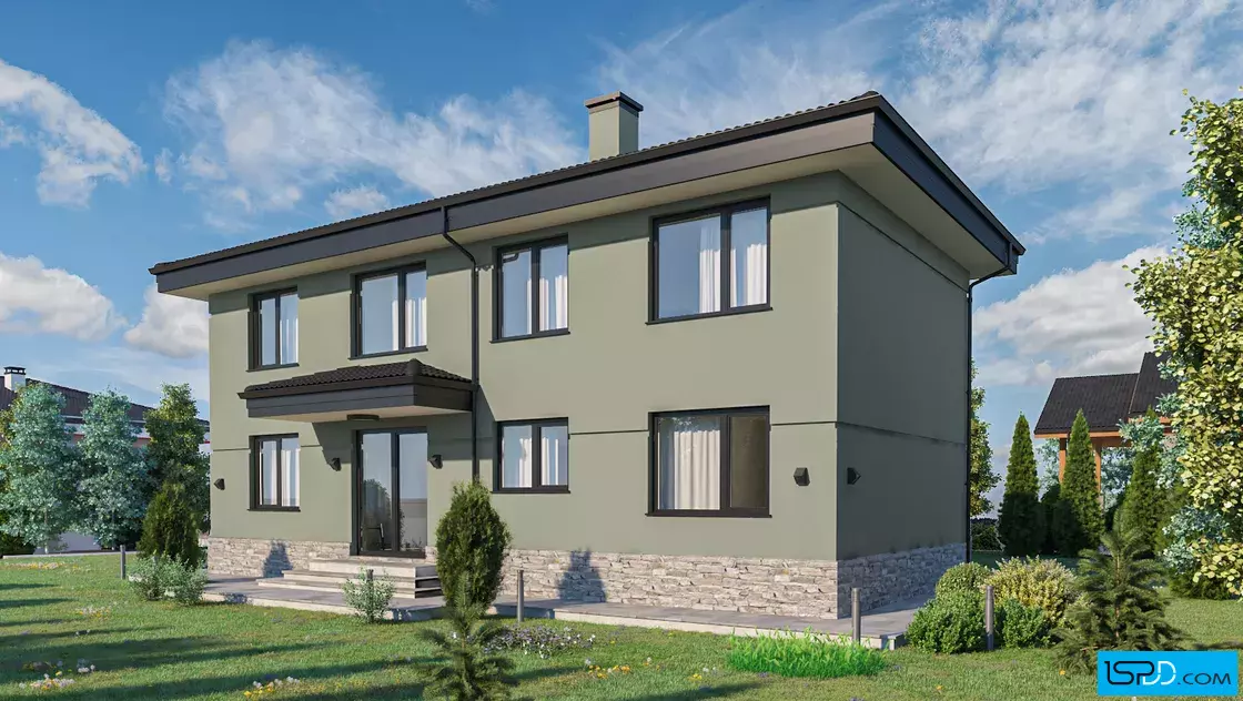 Проект на къща в гр. Панагюрище