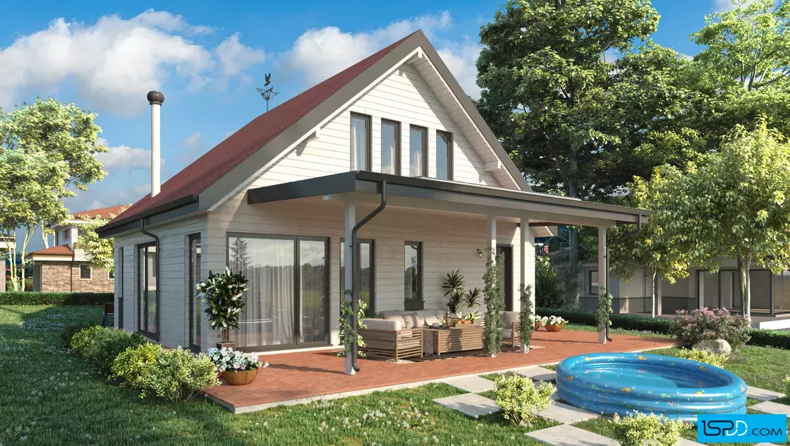 Проект на къща в с. Побит камък