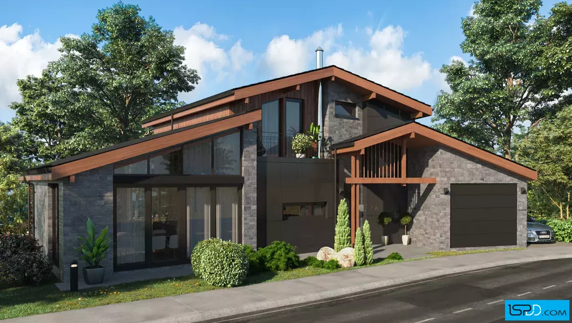 Проект на къща в с. Поибрене