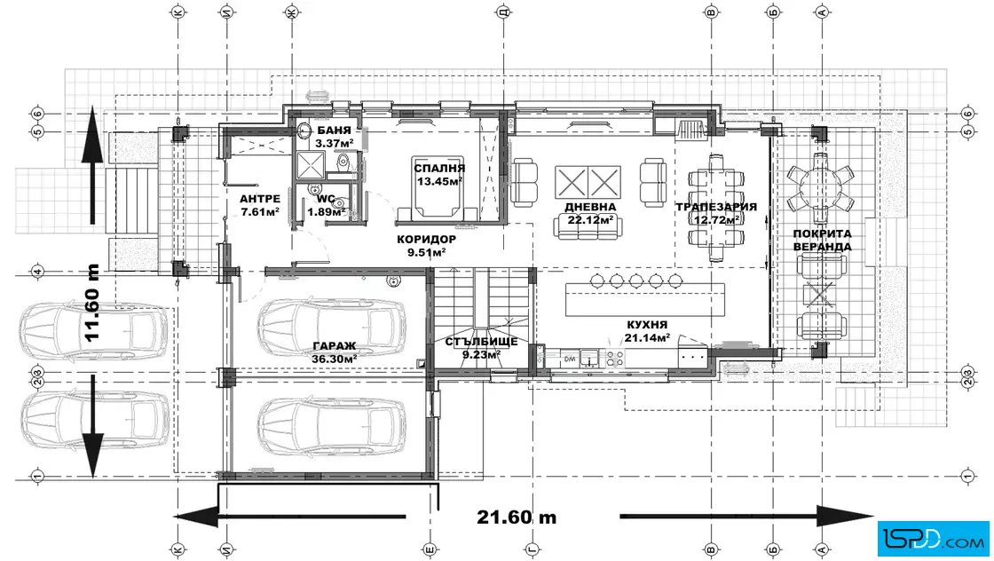 План на първи етаж