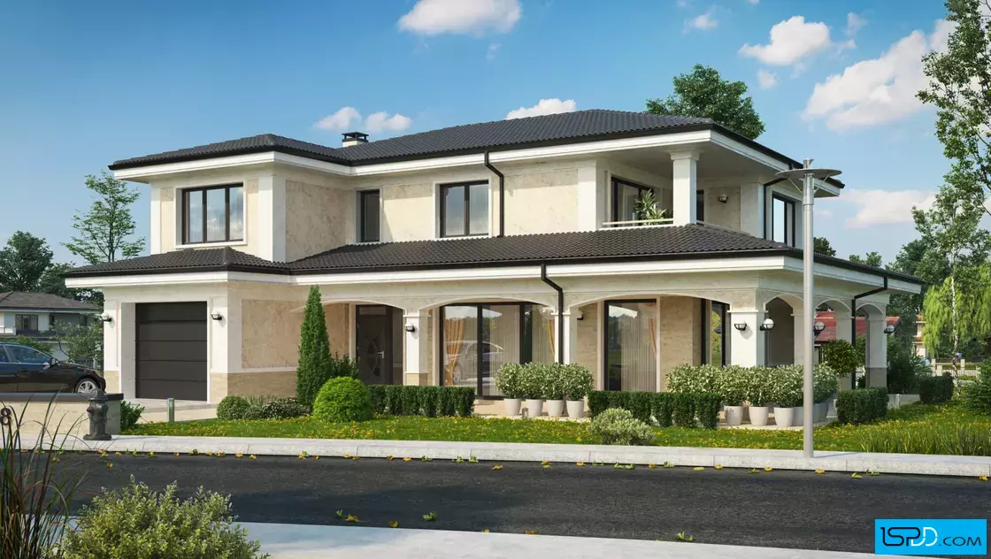 Проект на къща в гр. Бургас