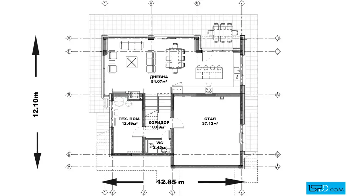 План на първи етаж